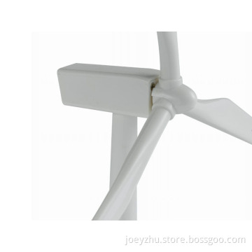 Plastic Wind Turbine Model for Office Decorations